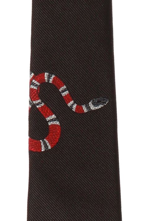 snake tie gucci